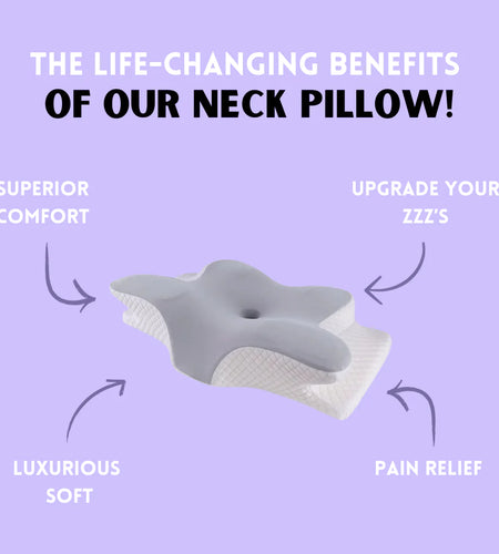 Memory Foam Butterfly-Shaped Neck Pillow