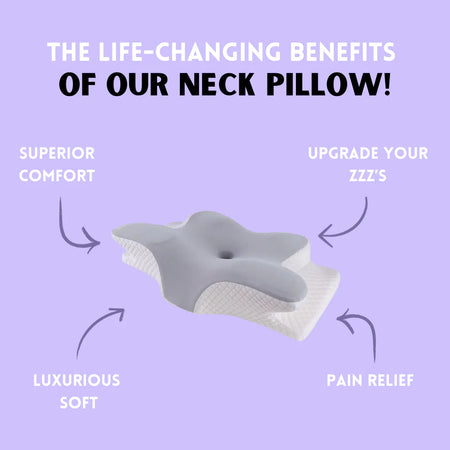 Memory Foam Butterfly-Shaped Neck Pillow