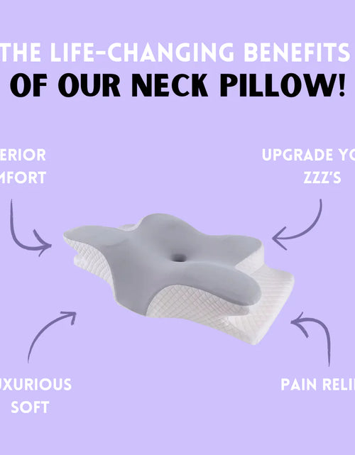 Load image into Gallery viewer, Memory Foam Butterfly-Shaped Neck Pillow
