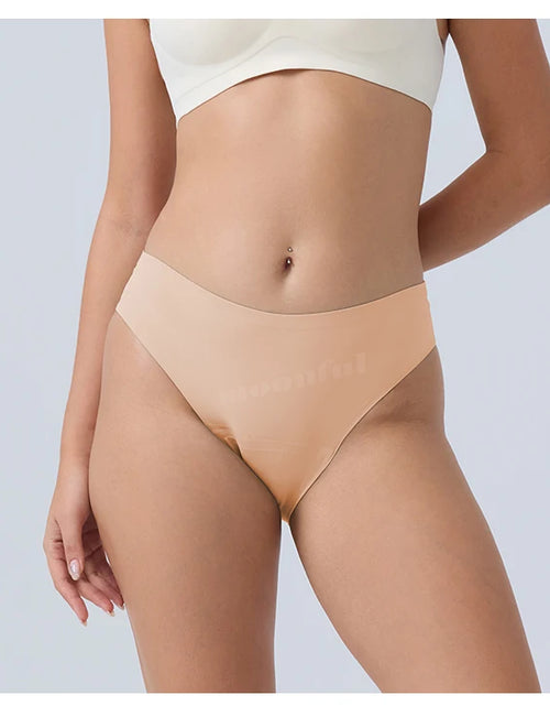 Load image into Gallery viewer, Menstrual Panties Women Leak proof Menstrual Period Underwear Ice Silk Menstruation Panties Menstrual Cycle Absorbent Underwear
