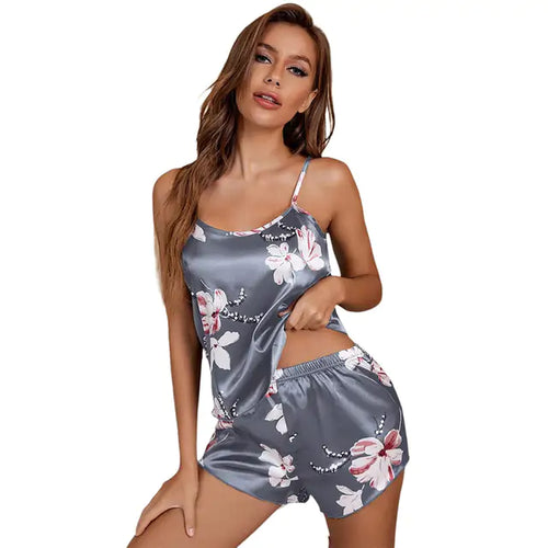 Load image into Gallery viewer, Sexy Floral Pajama Set
