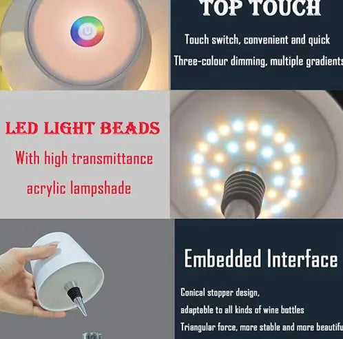 Load image into Gallery viewer, LED Wine Bottle Lamp
