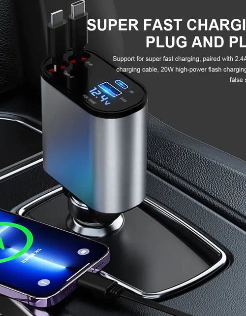 Load image into Gallery viewer, ✨2024 New ✨ Retractable Fast Car Charger
