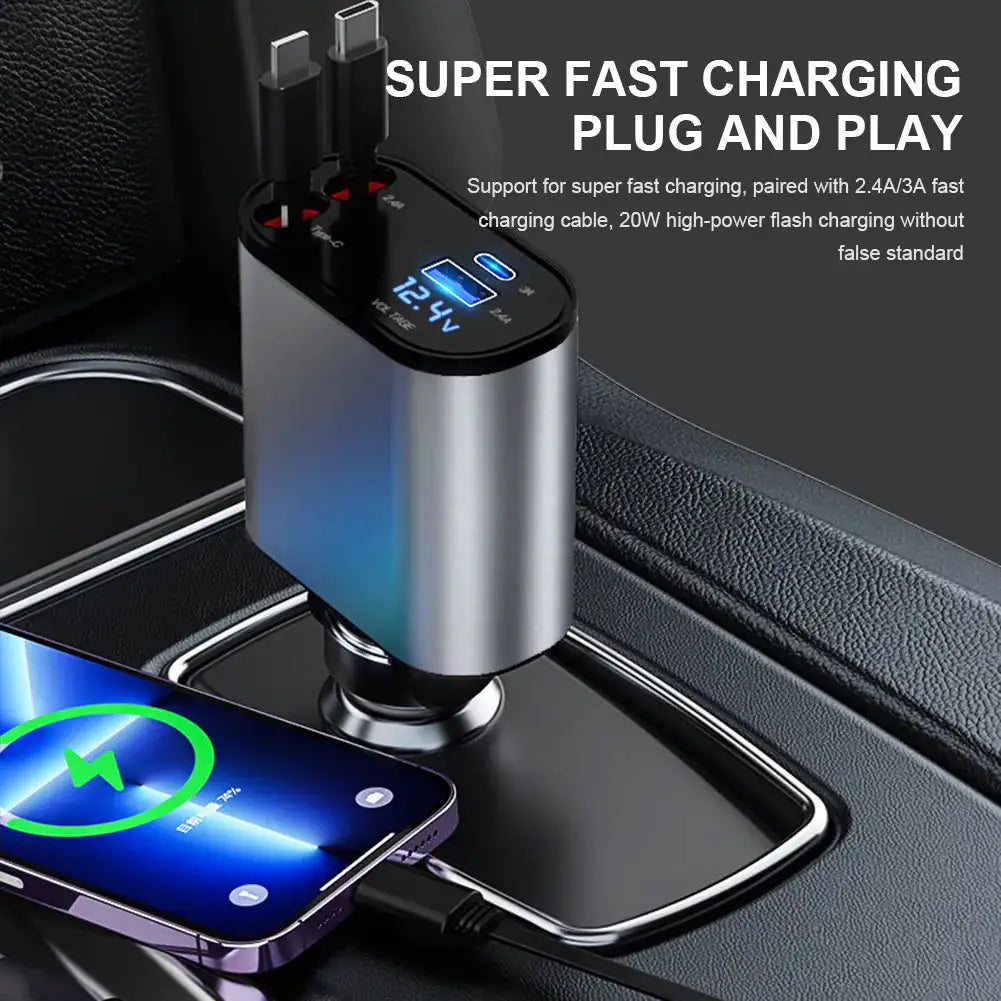 ✨2024 New ✨ Retractable Fast Car Charger