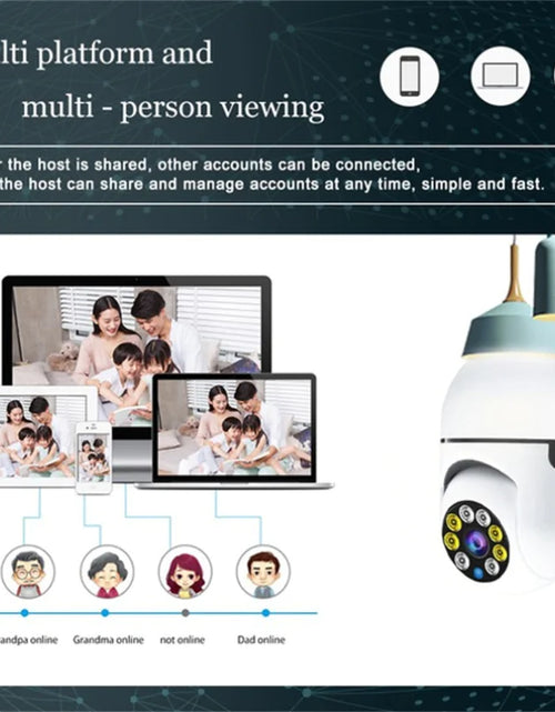 Load image into Gallery viewer, Bulb Surveillance Camera
