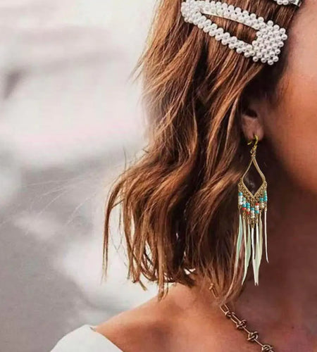 Tassels Feather Earrings