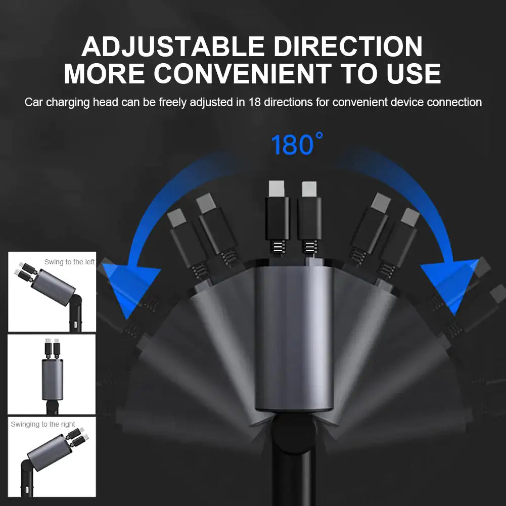 ✨2024 New ✨ Retractable Fast Car Charger